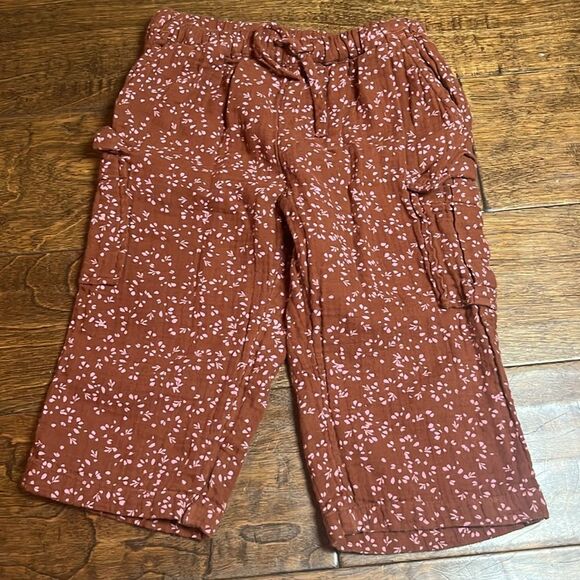 babyGap Crinkle Gauze Cargo Outfit Set, Smoked Paprika, size 18-24 months - Picture 6 of 11